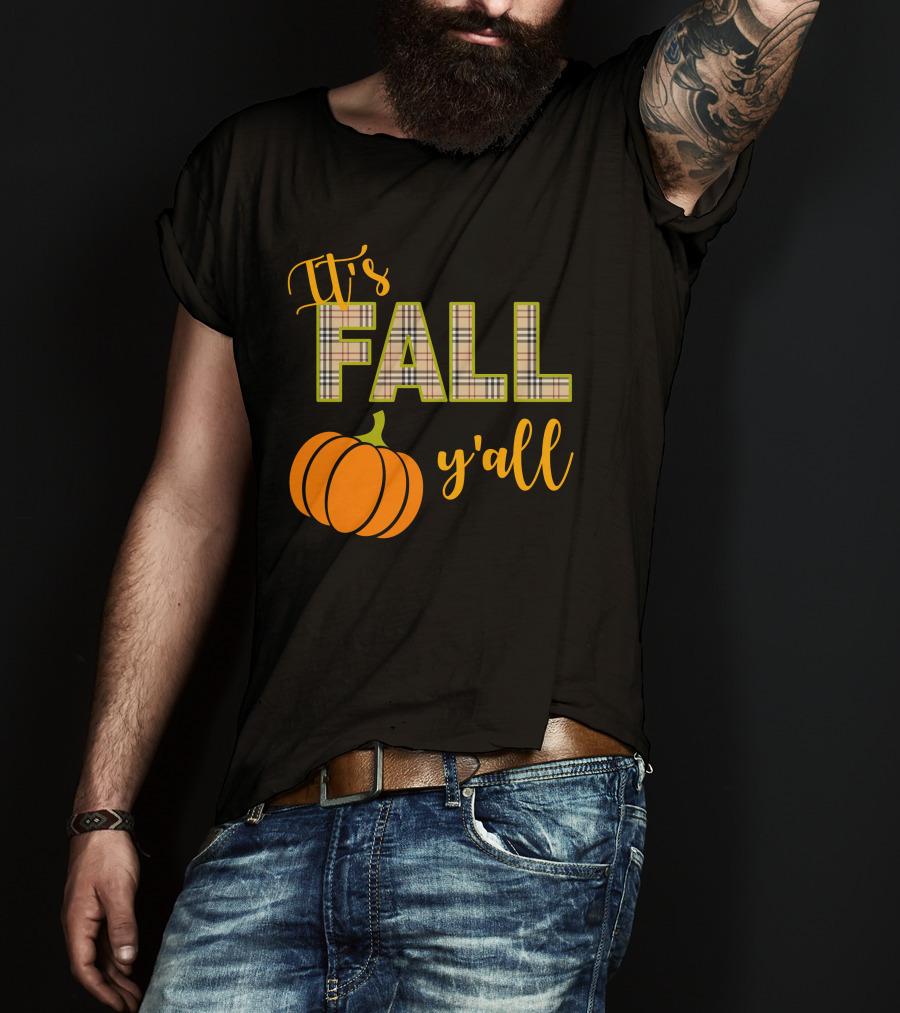 It's Fall Y'all Pumpkin T-Shirt