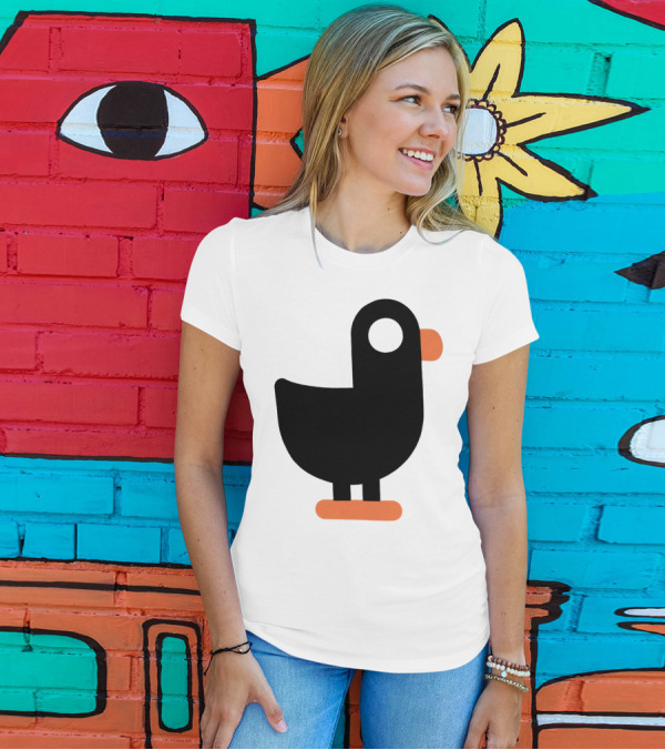 Kurzgesagt Iconic Bird Merchandise T-Shirt