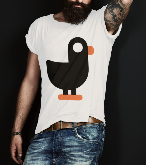 Kurzgesagt Iconic Bird Merchandise T-Shirt