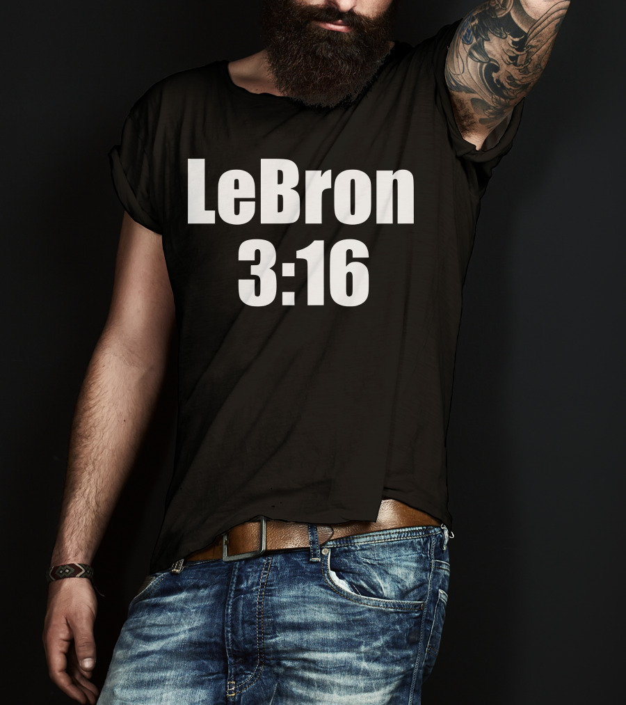 LeBron 3:16 Sports Icon T-Shirt