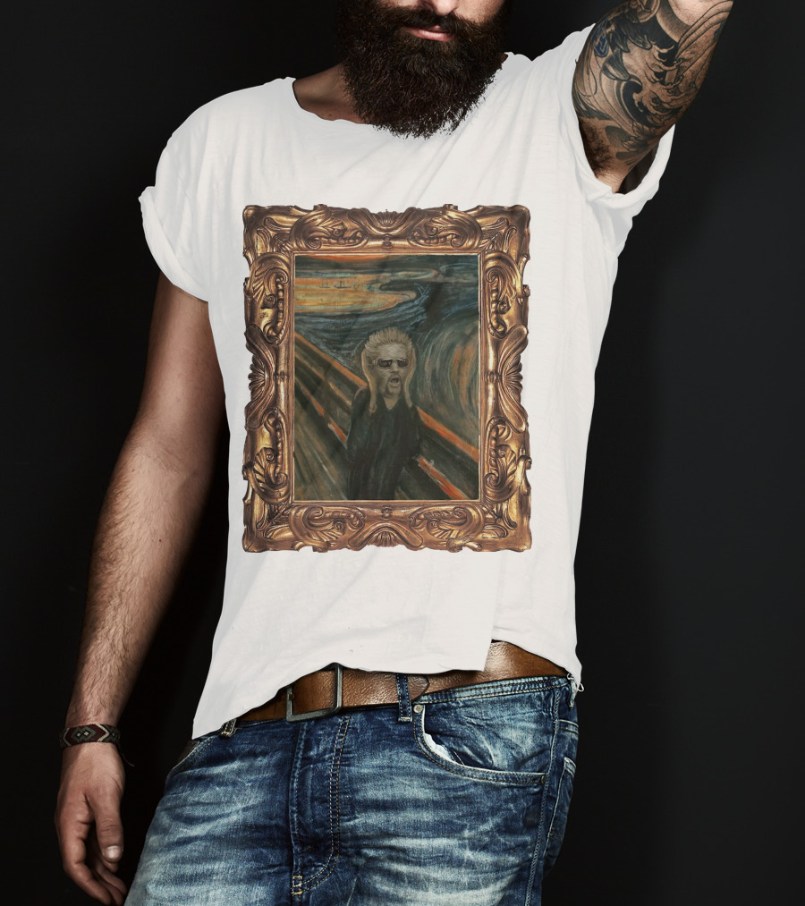 Guy Fieri The Scream Painting T-Shirt