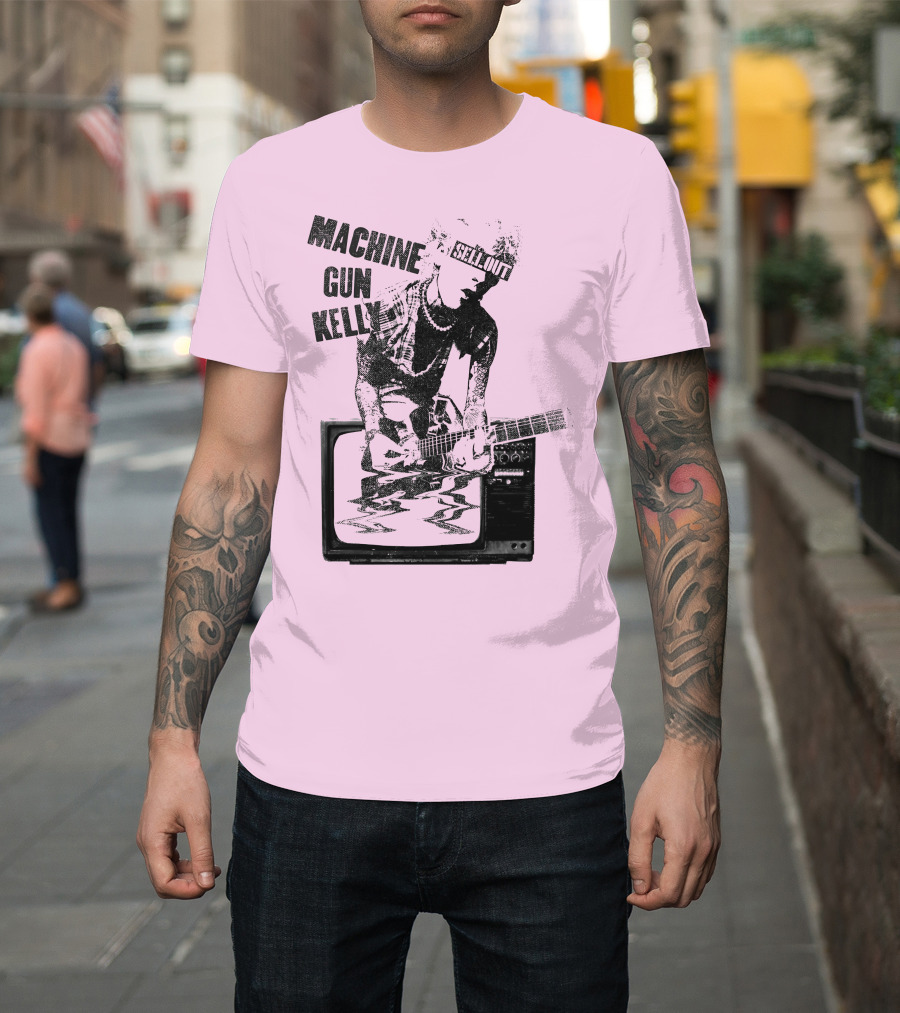 Machine Gun Kelly Sellout TV Guitar T-Shirt