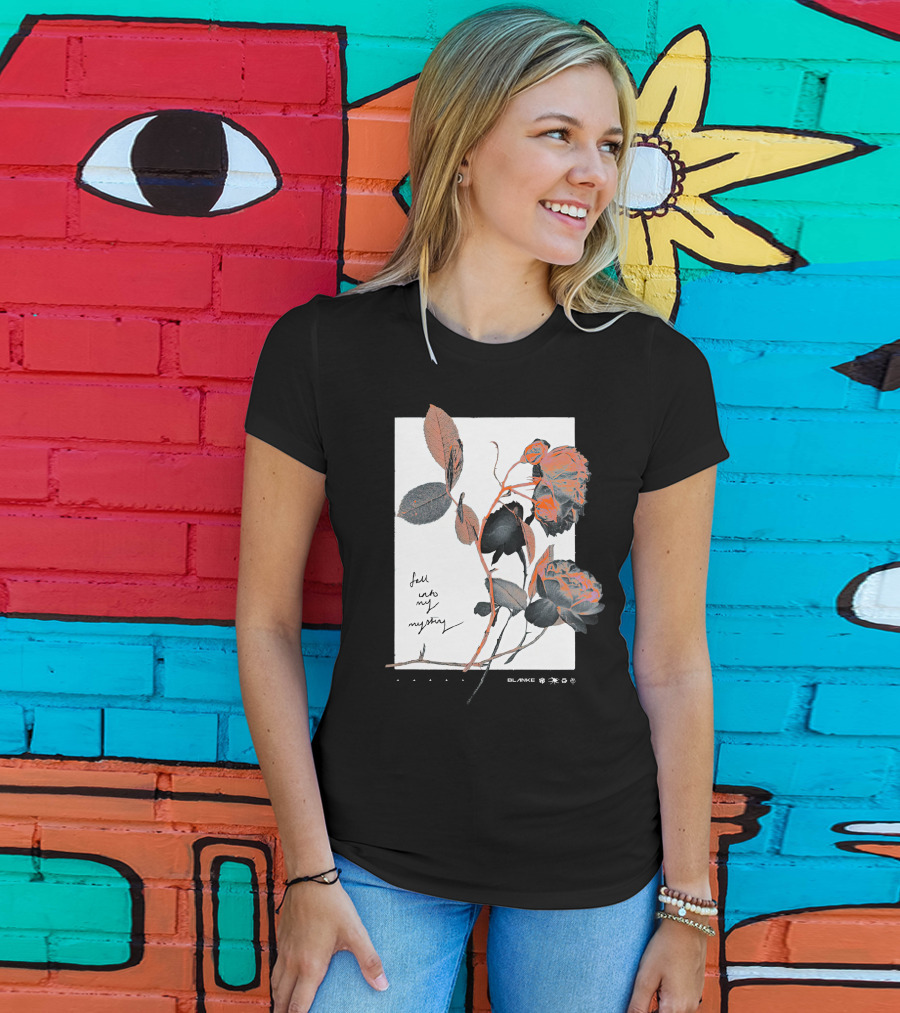 Blanke Fall Into My Mystery Roses T-Shirt