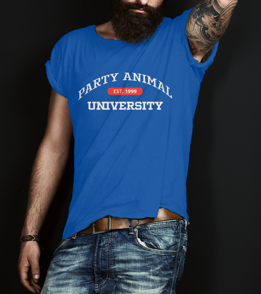 Party Animal University Est. 1999 T-Shirt