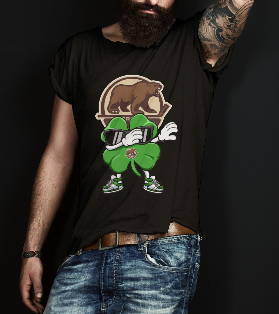 Hershey Bears Lucky Clover Bear T-Shirt