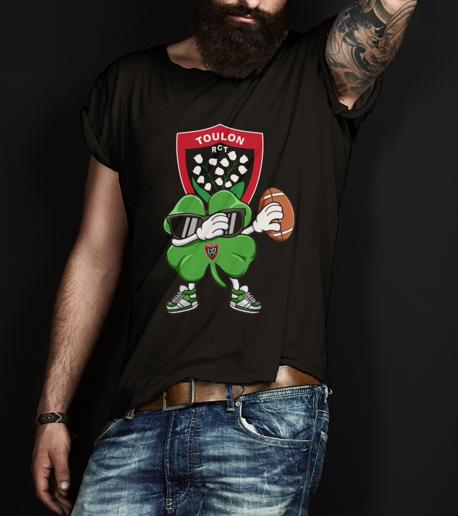 Toulon RCT Rugby Clover Shield T-Shirt