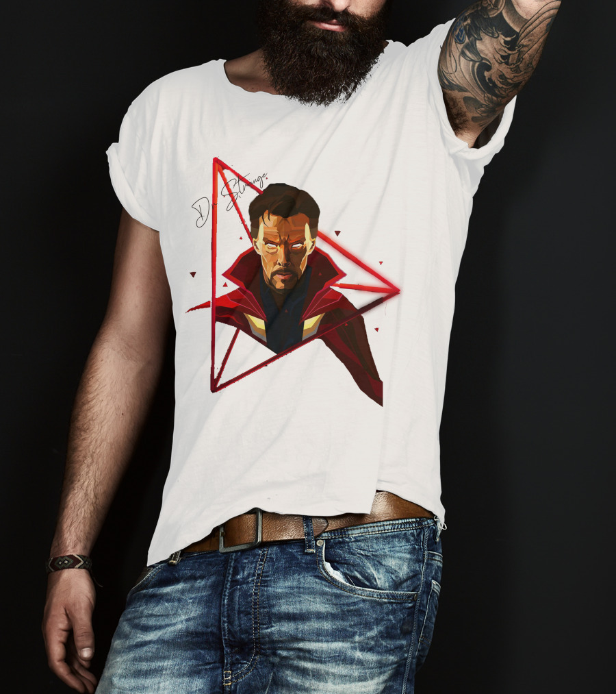 Dr Strange DS1009 Triangle Emblem T-Shirt