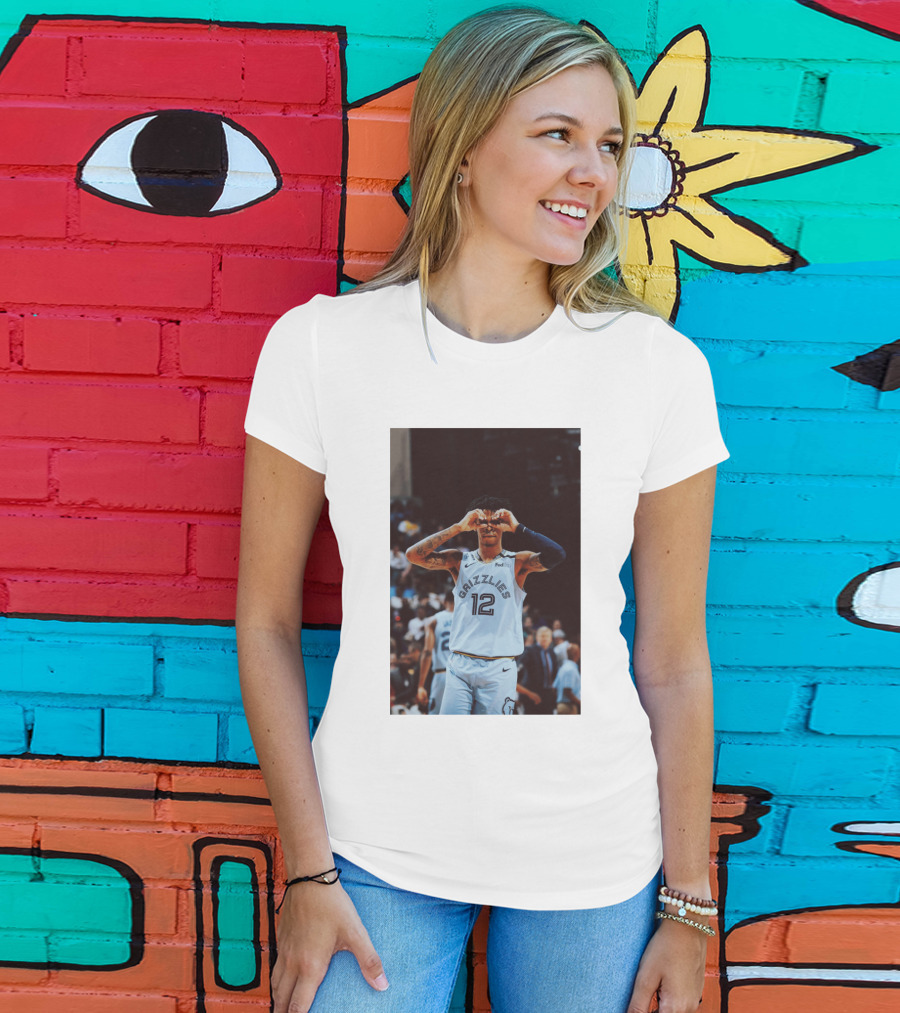Ja Morant Grizzlies Number 12 T-Shirt