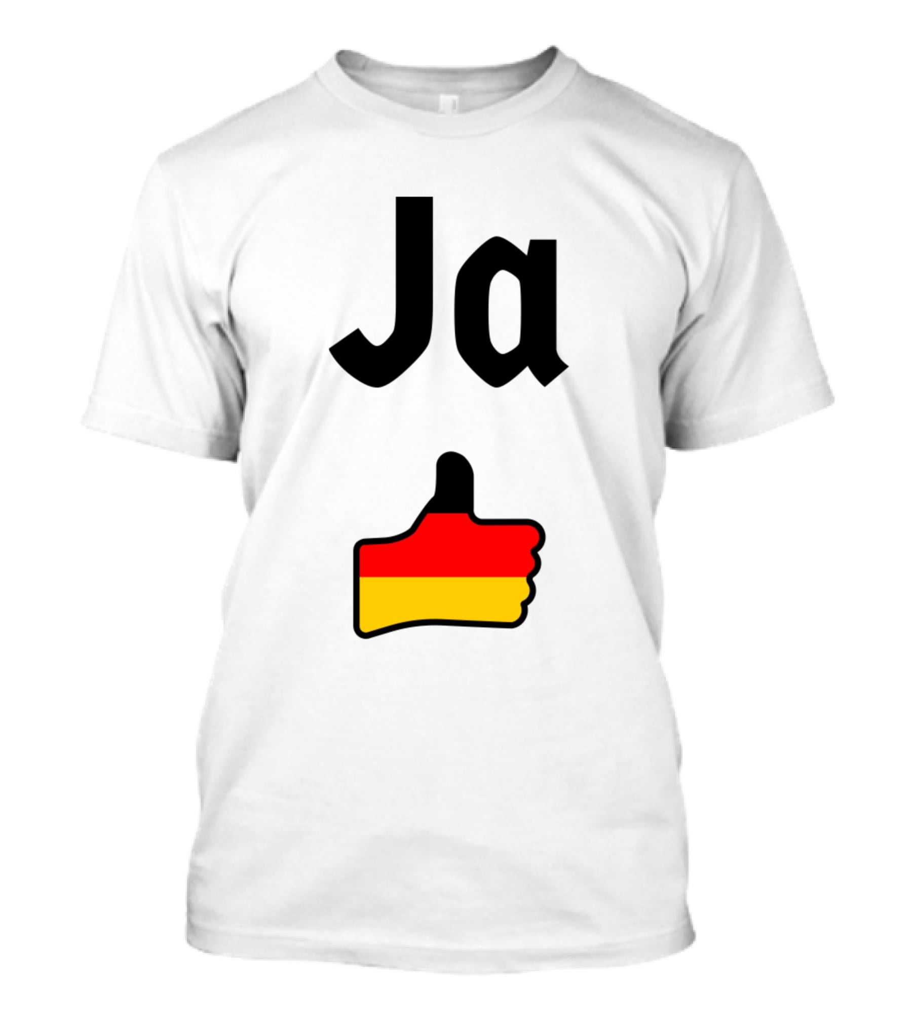 Ja Thumbs Up German Flag T-Shirt