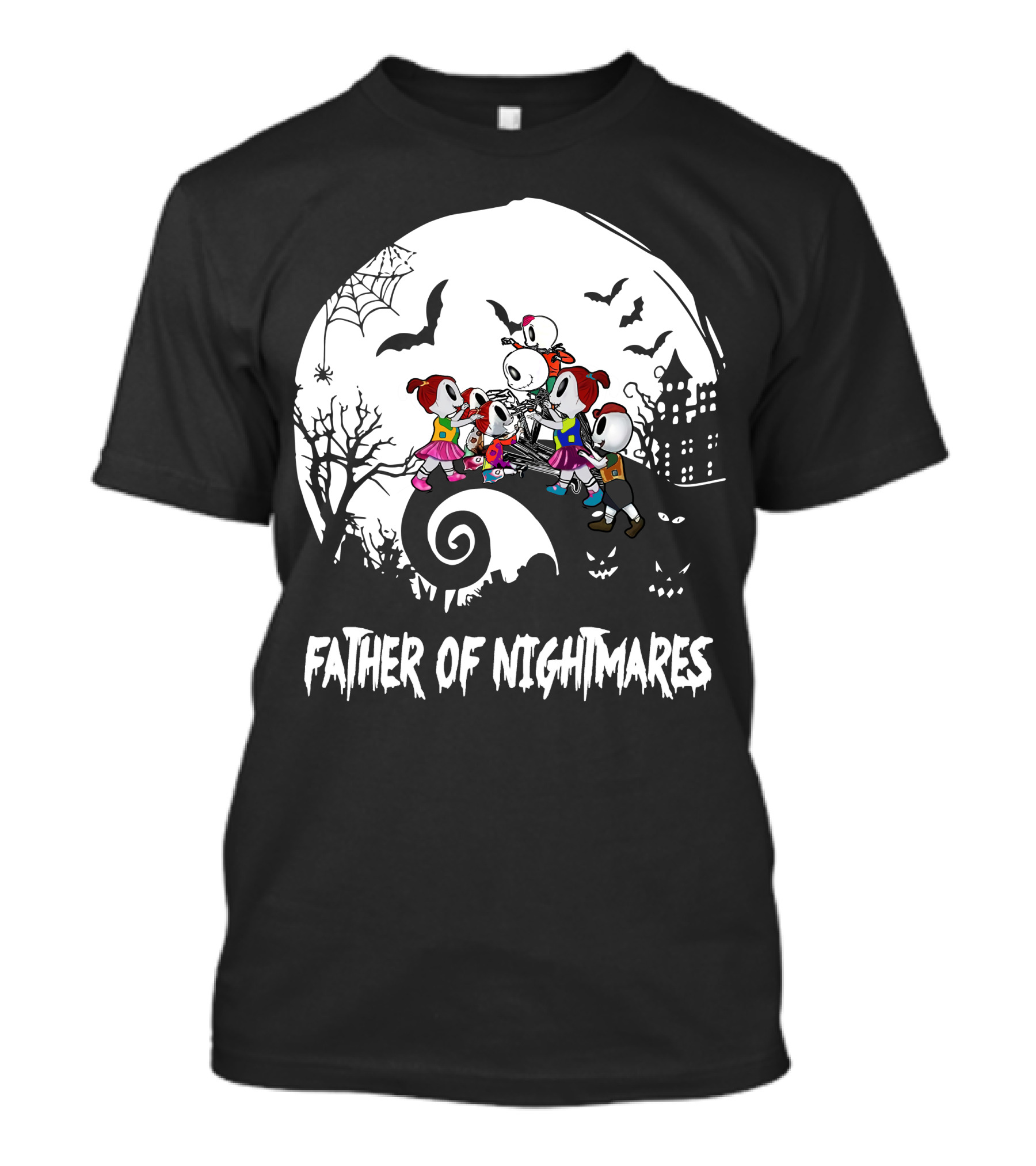 Father Of Nightmares 4Girls 2Boys T-Shirt