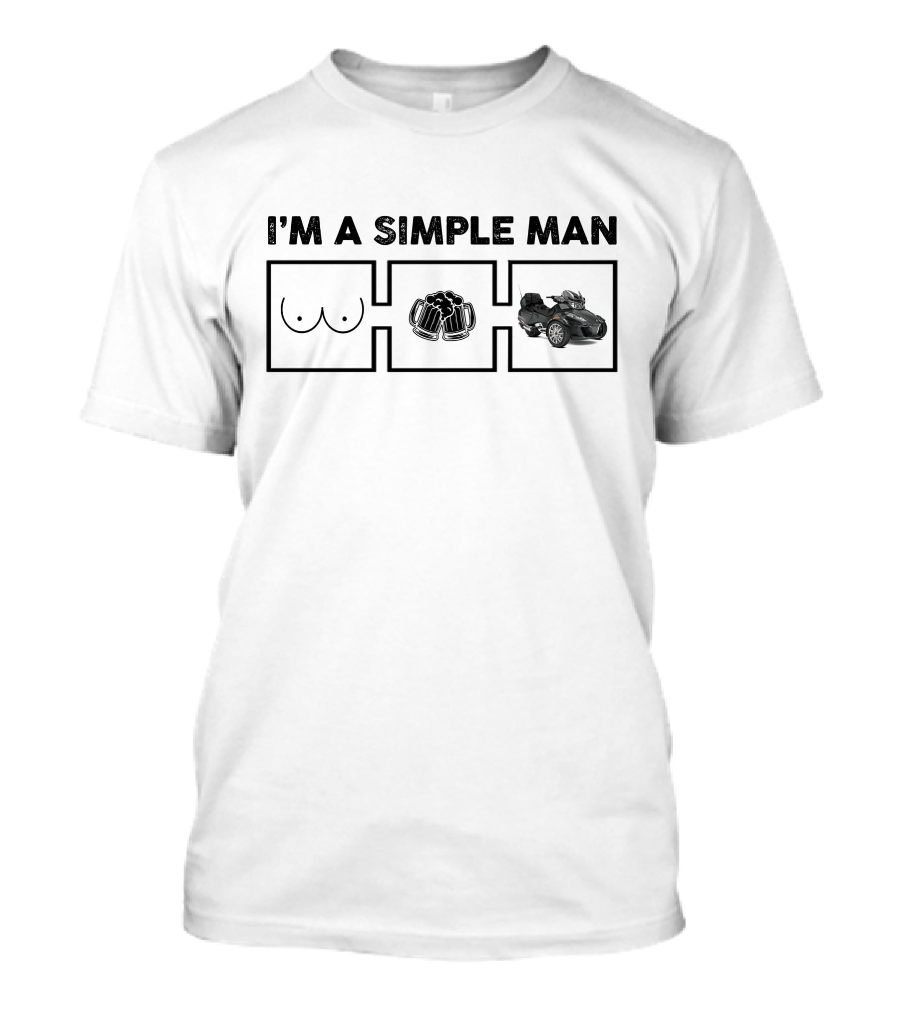 I'm A Simple Man Can-Am Three Essentials T-Shirt