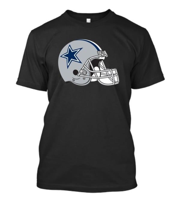 Dallas Cowboys Helmet Star T-Shirt
