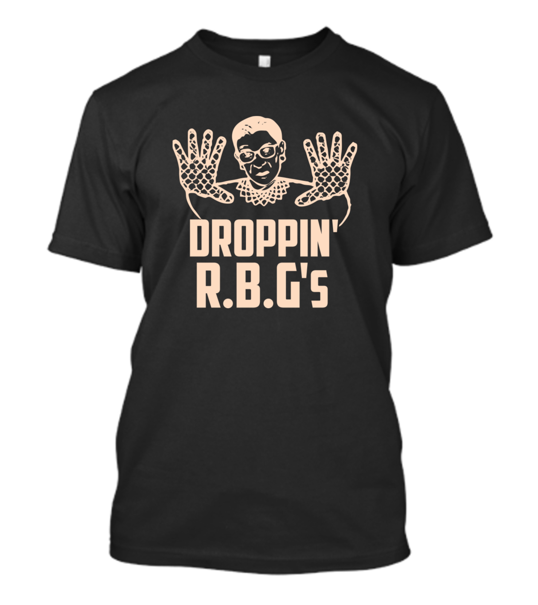 Droppin' R.B.G's Iconic Tribute With Justice And Impact T-Shirt