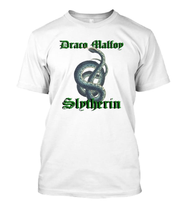 Draco Malfoy Slytherin Snake T-Shirt