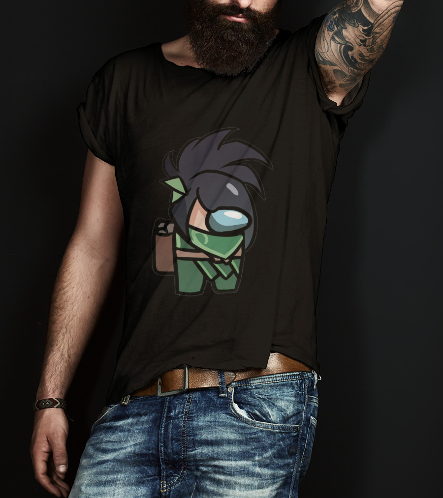 Among Us Akali Crossover League Of Legends Crewmate Character T-Shirt