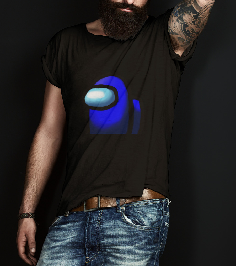 Among Us Crewmate Blue Character T-Shirt