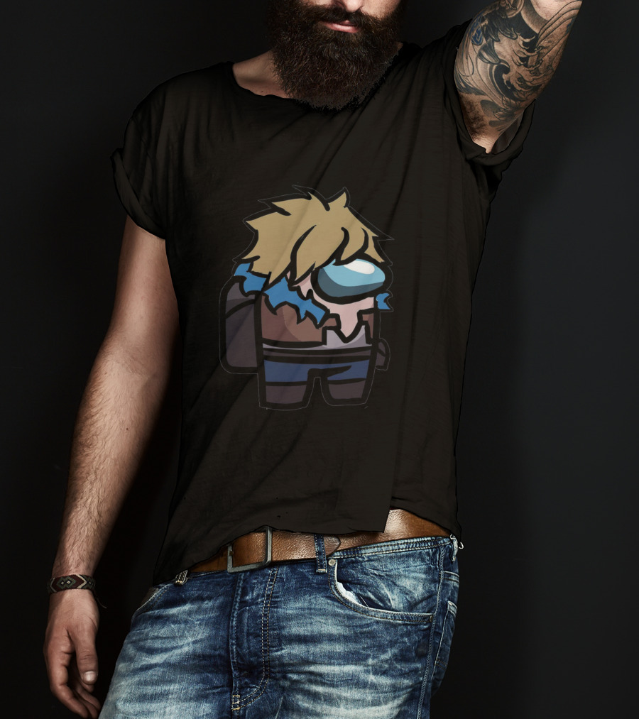 Among Us Ezreal Crossover Character League Of Legends Gaming Fan T-Shirt