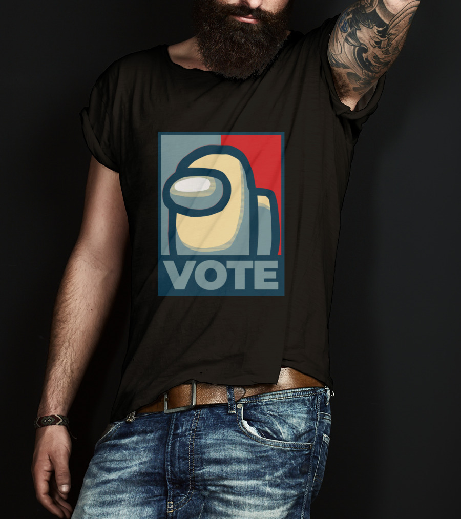 Vote For Among Us Crewmate Political T-Shirt