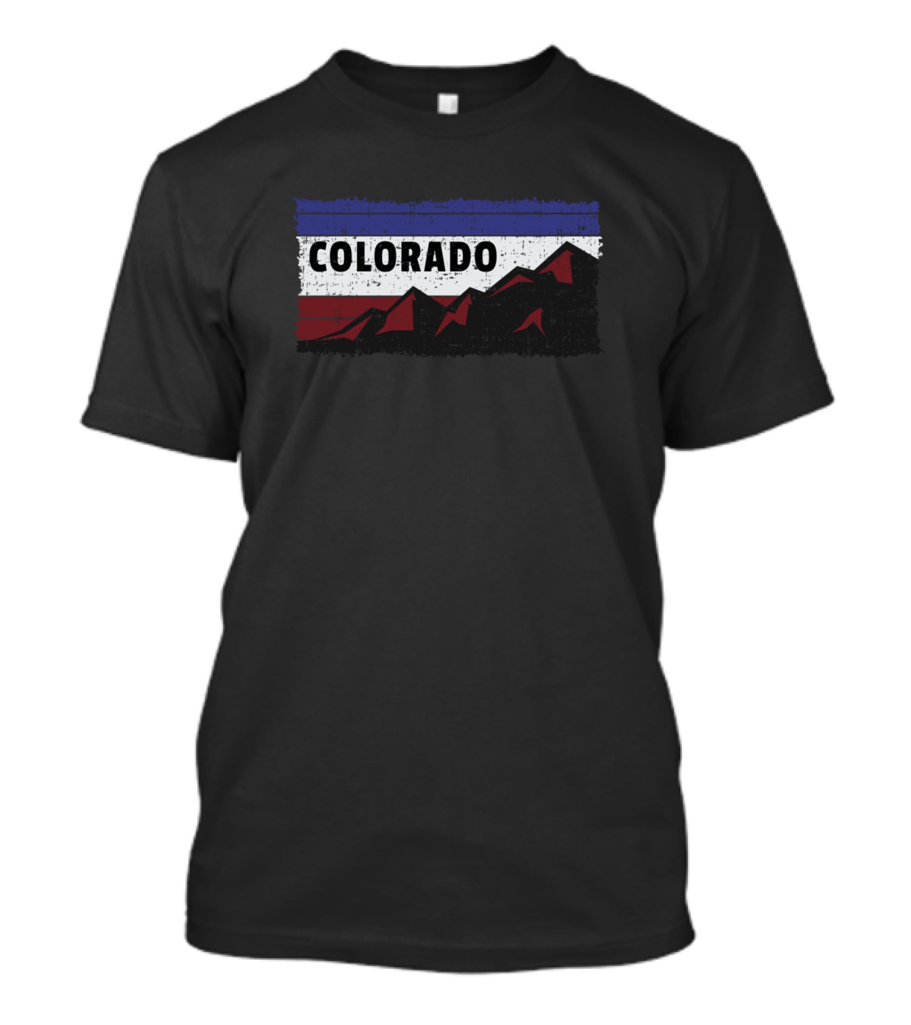 Colorado Rocky Mountain Denver Aspen USA State T-Shirt