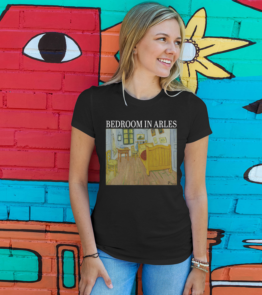 Bedroom In Arles Vincent Van Gogh Painting Recreation T-Shirt