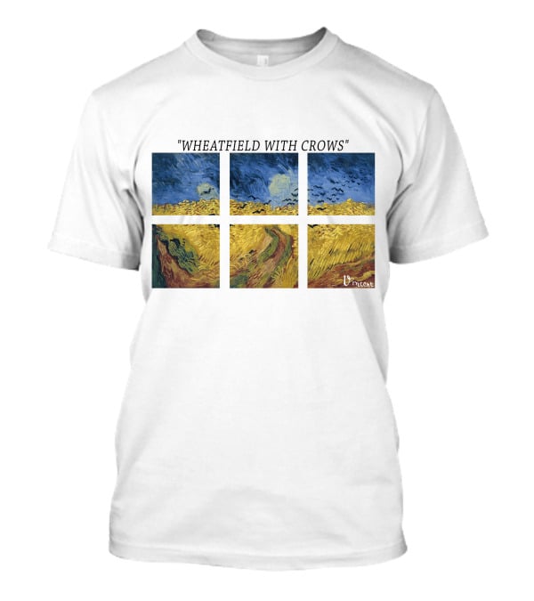 Vincent Van Gogh Wheatfield With Crows Vincent T-Shirt