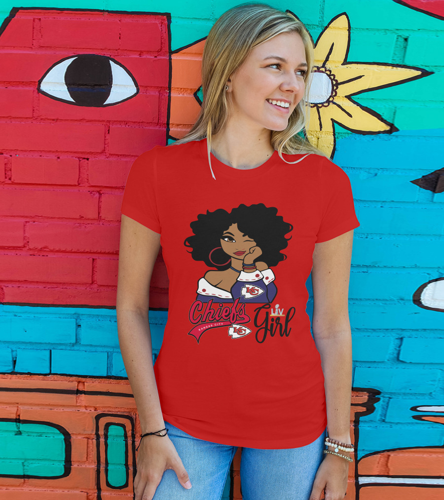 Kansas City Chiefs Girl Chiefs Kansas City Liv Girl T-Shirt
