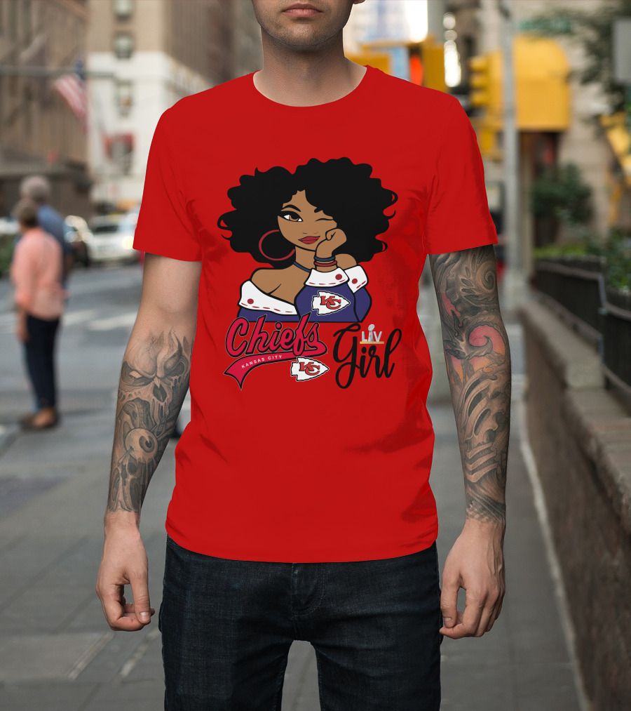 Kansas City Chiefs Girl Chiefs Kansas City Liv Girl T-Shirt