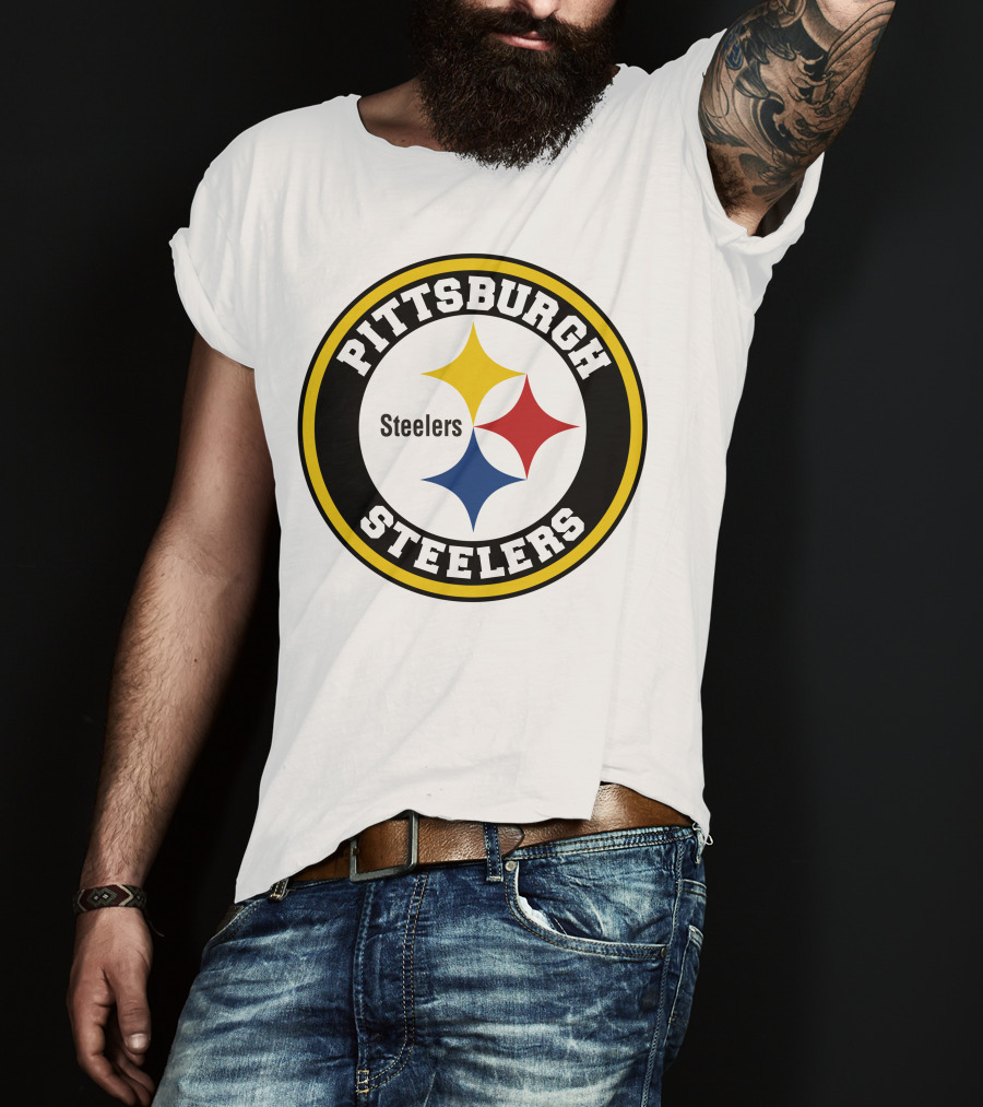 Pittsburgh Steelers Logo Circle Steelers T-Shirt
