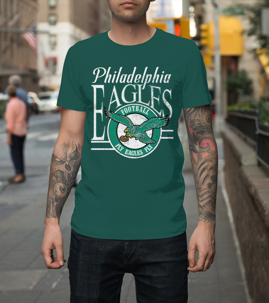 Philadelphia Eagles Football Fly Eagles Fly T-Shirt
