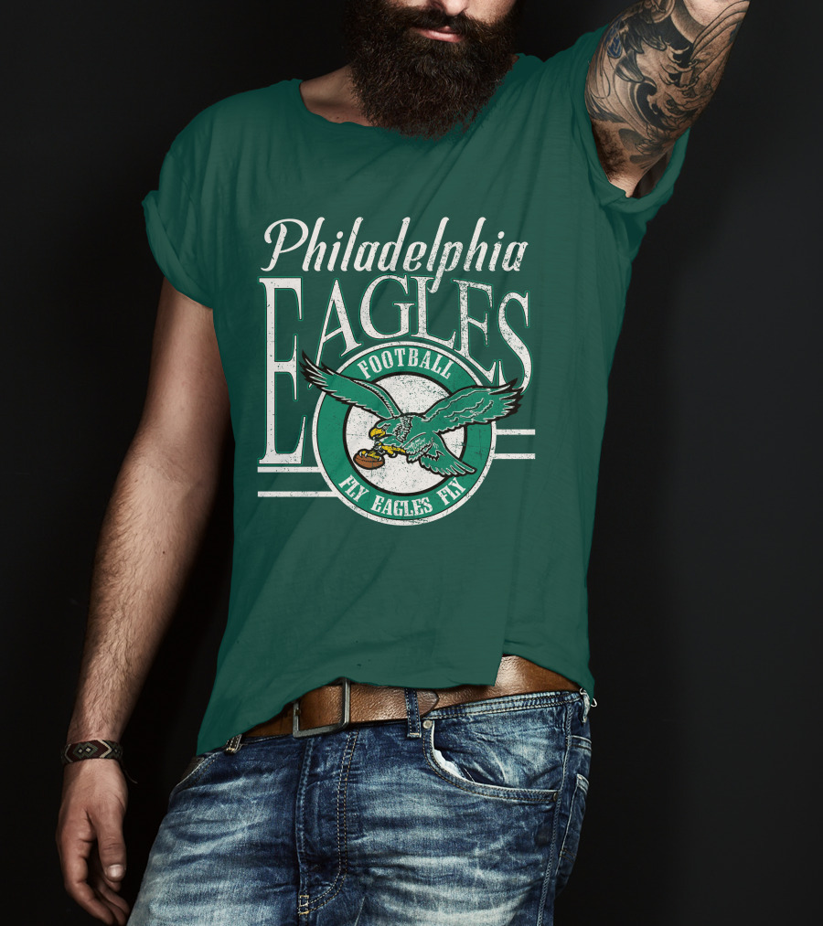 Philadelphia Eagles Football Fly Eagles Fly T-Shirt