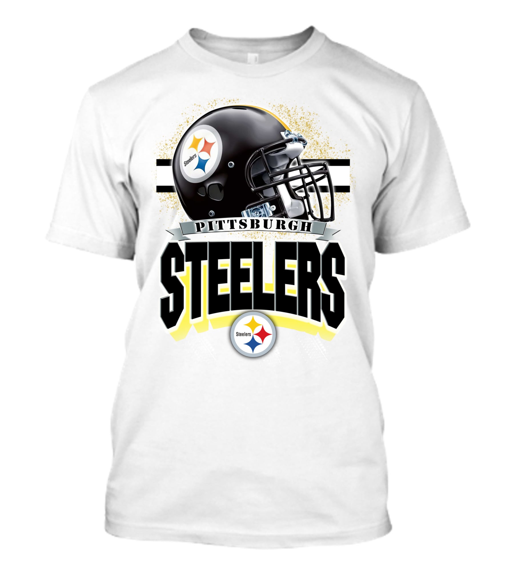Pittsburgh Steelers Football Helmet Team T-Shirt