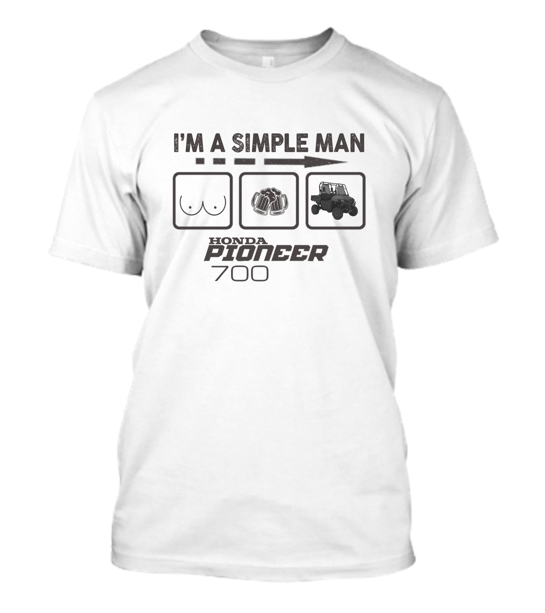 I'm A Simple Man Honda Pioneer 700 T-Shirt