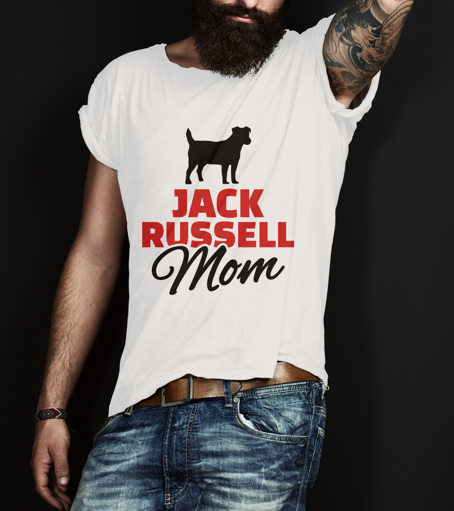 Jack Russell Mom Dog T-Shirt