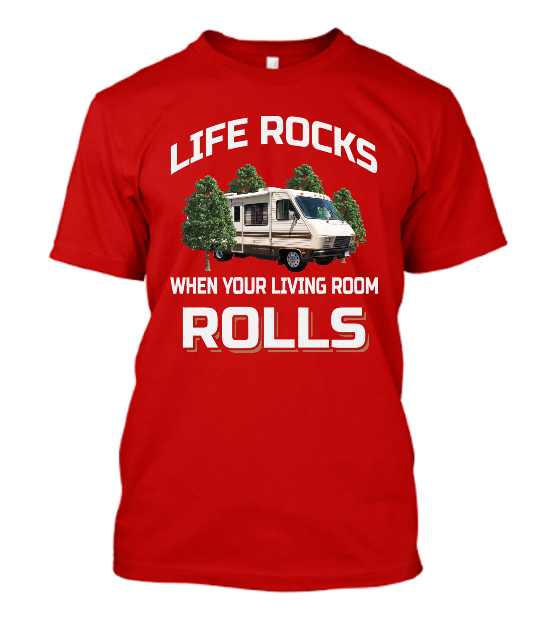 Life Rocks When Your Living Room Rolls Fleetwood Pace Arrow T-Shirt