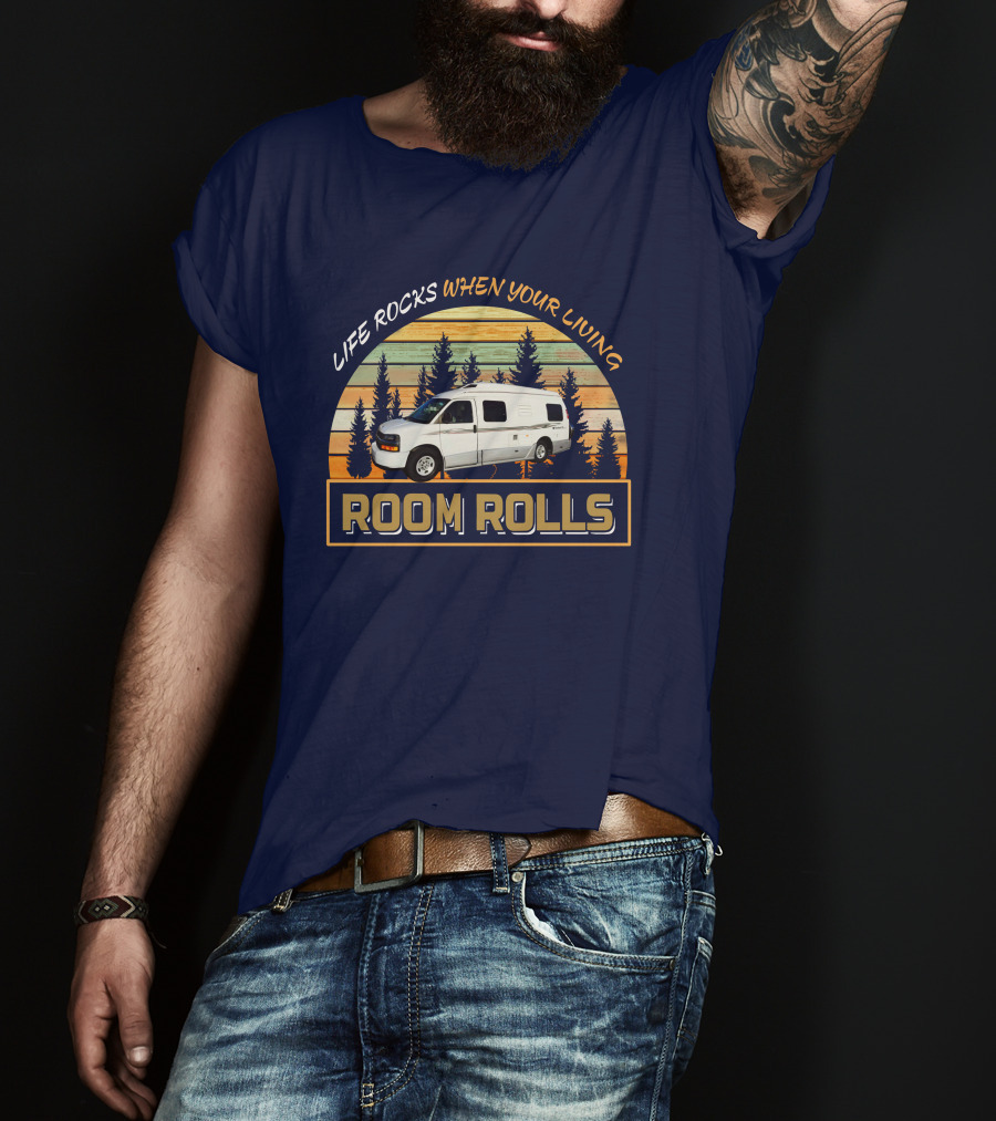 Life Rocks When Your Living Room Rolls Roadtrek 210P T-Shirt