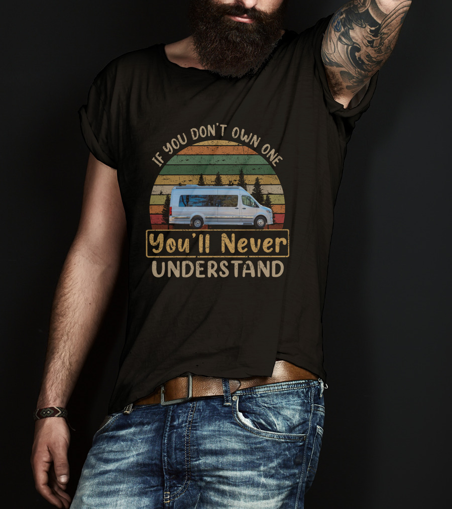 If You Don’t Own One You’ll Never Understand H-GRECH Van Retro Stripes T-Shirt