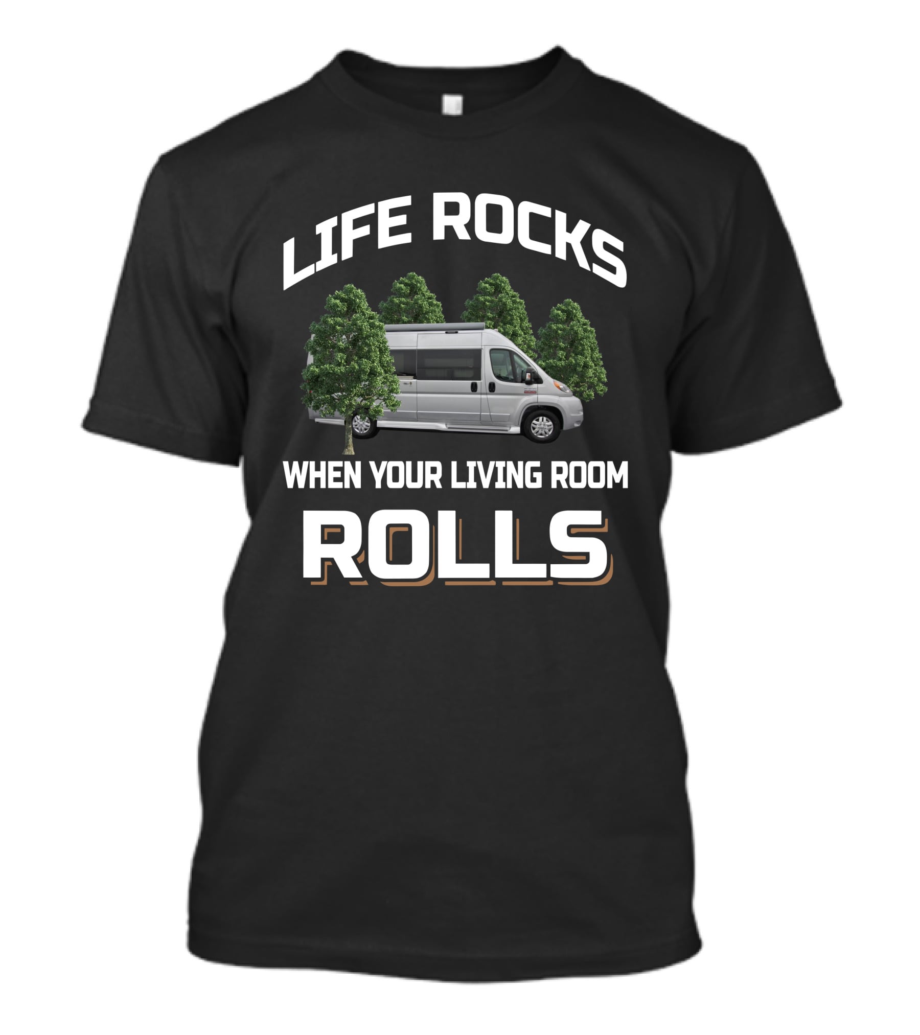 Life Rocks When Your Living Room Rolls Pleasure-Way Lexor T-Shirt