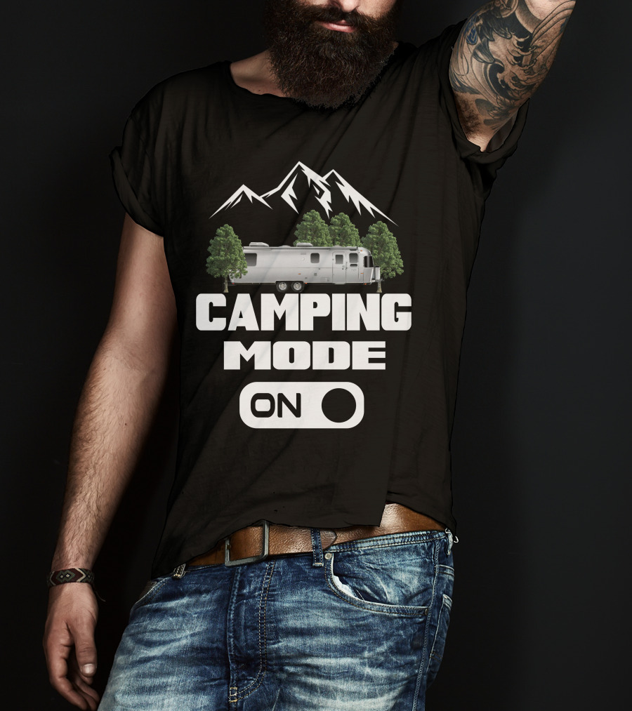 Camping Mode On Airstream Adventure T-Shirt