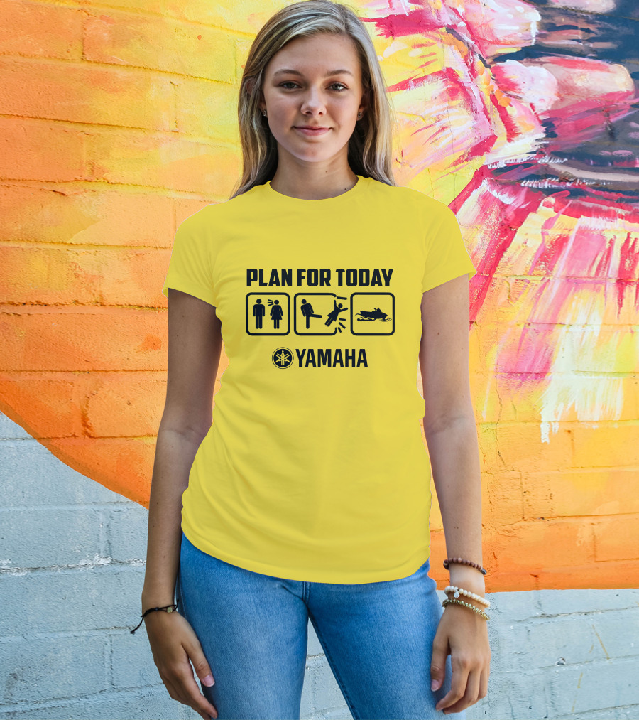 Yamaha Racing Performance Snowmobile Enthusiast Racing Team T-Shirt