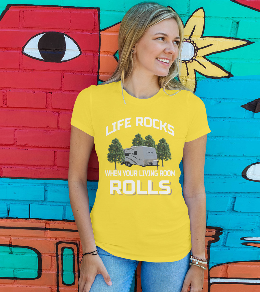 2013 Microlite 21FBRS Forest River ROLLS Camping Trailer T-Shirt