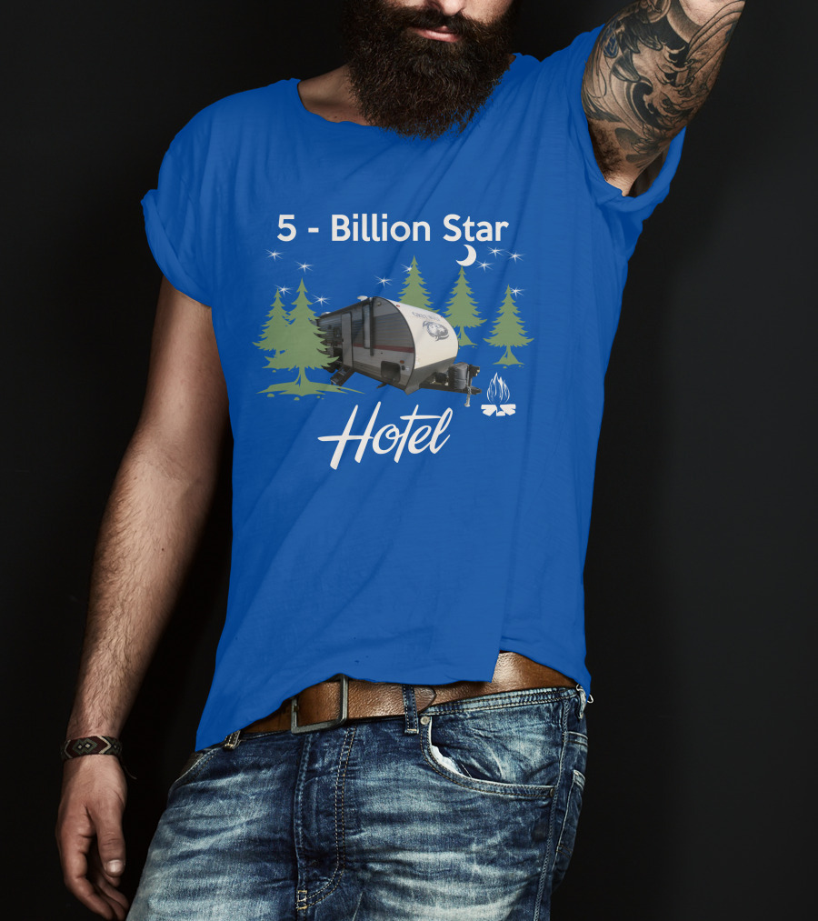 5 Billion Star Hotel Cherokee Grey Wolf 26DBH T-Shirt