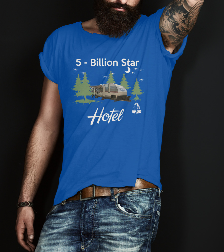 5 Billion Star Hotel Grey Wolf 29TE Owners T-Shirt