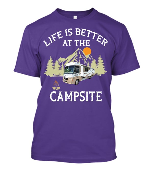 Life Is Better At The Campsite Winnebago RV Owners Group T-Shirt