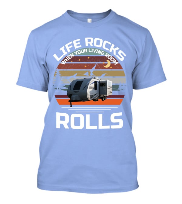 Lance Campers Home Is Where You Park It Retro Camper Adventure T-Shirt