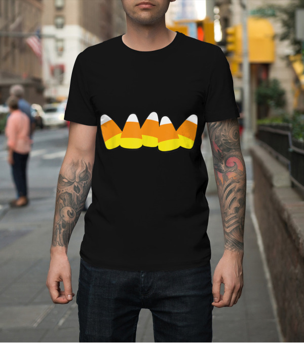 Shirt: Halloween Trick Or Treat Candy Corn T-Shirt Halloween Trick Or Treat Candy Corn T-Shirt