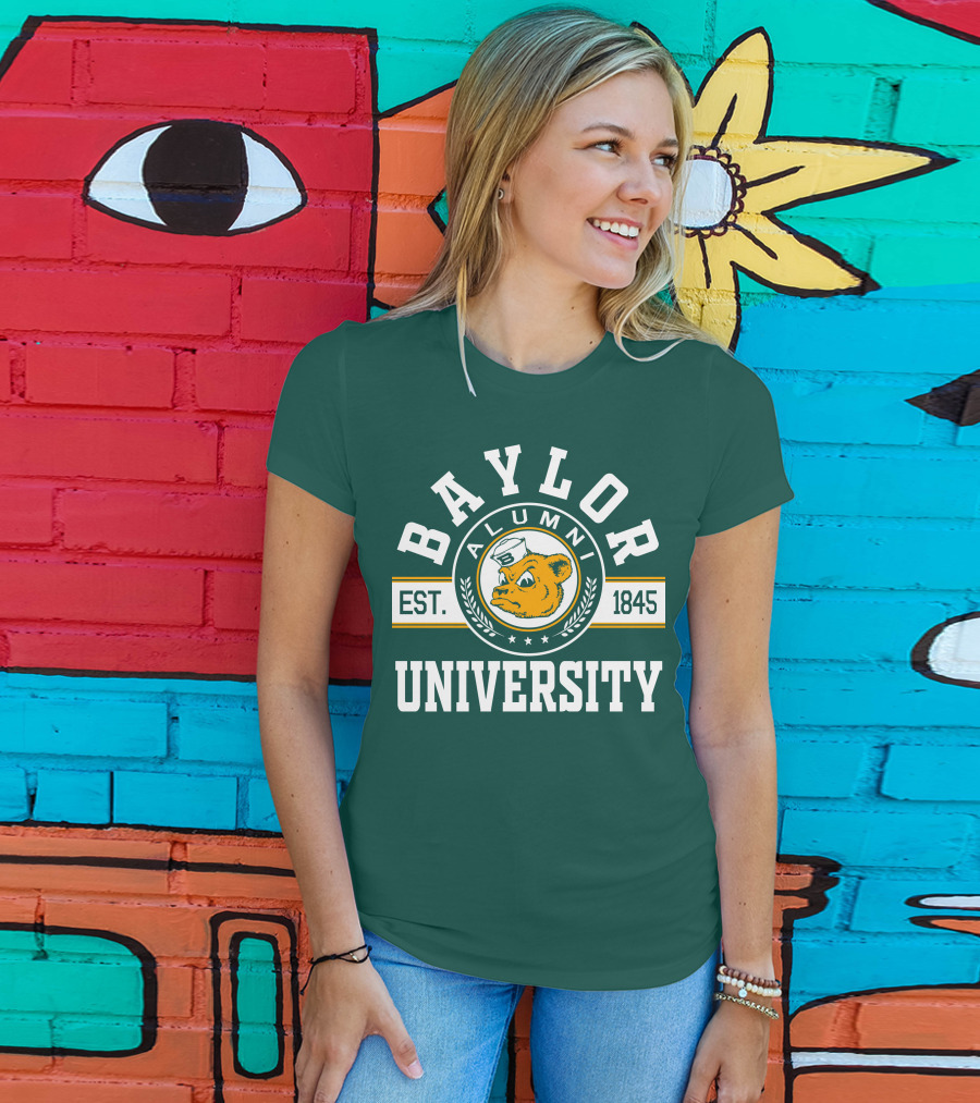 Baylor University Alumni Est. 1845 Bear T-Shirt
