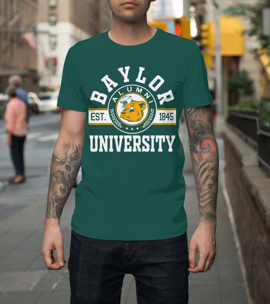 Baylor University Alumni Est. 1845 Bear T-Shirt
