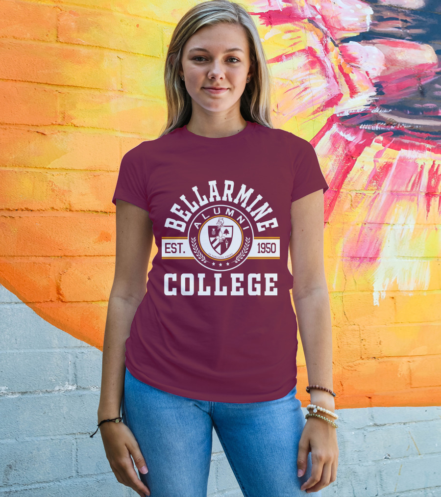 Bellarmine Alumni College Est. 1950 Crest T-Shirt
