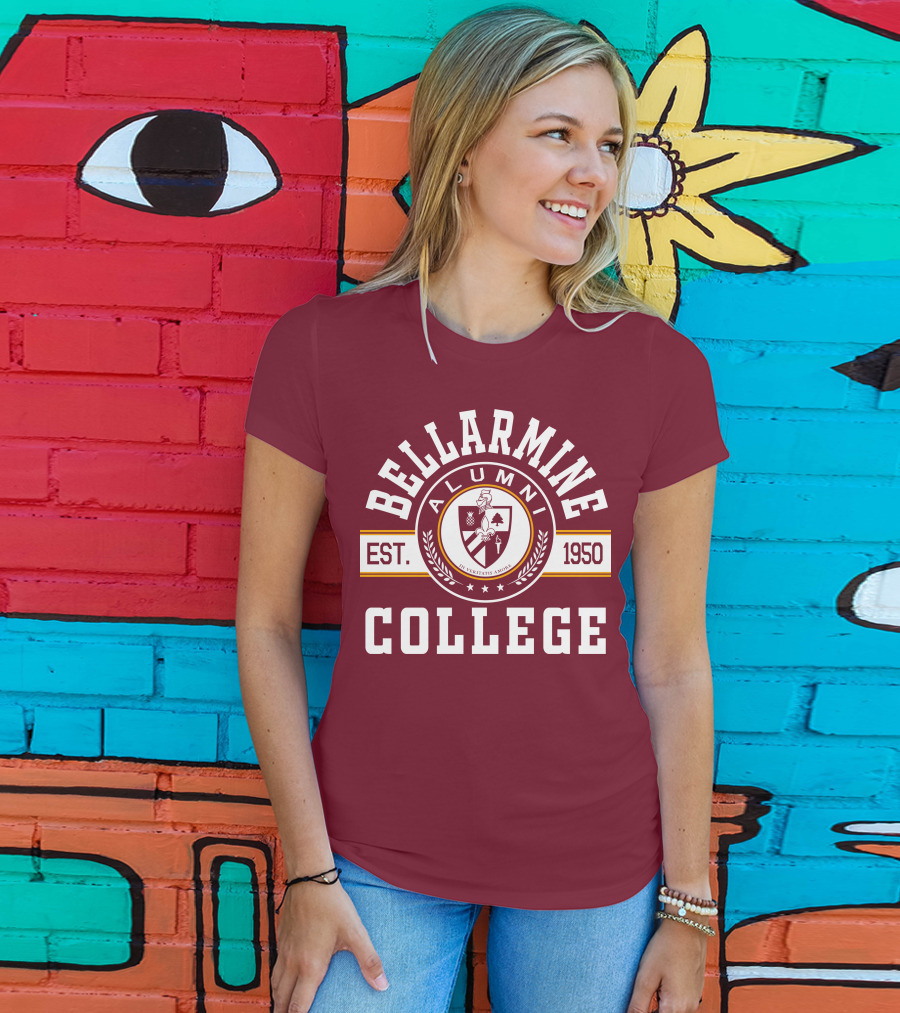 Bellarmine Alumni College Est. 1950 Crest T-Shirt