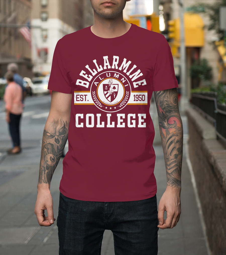Bellarmine Alumni College Est. 1950 Crest T-Shirt